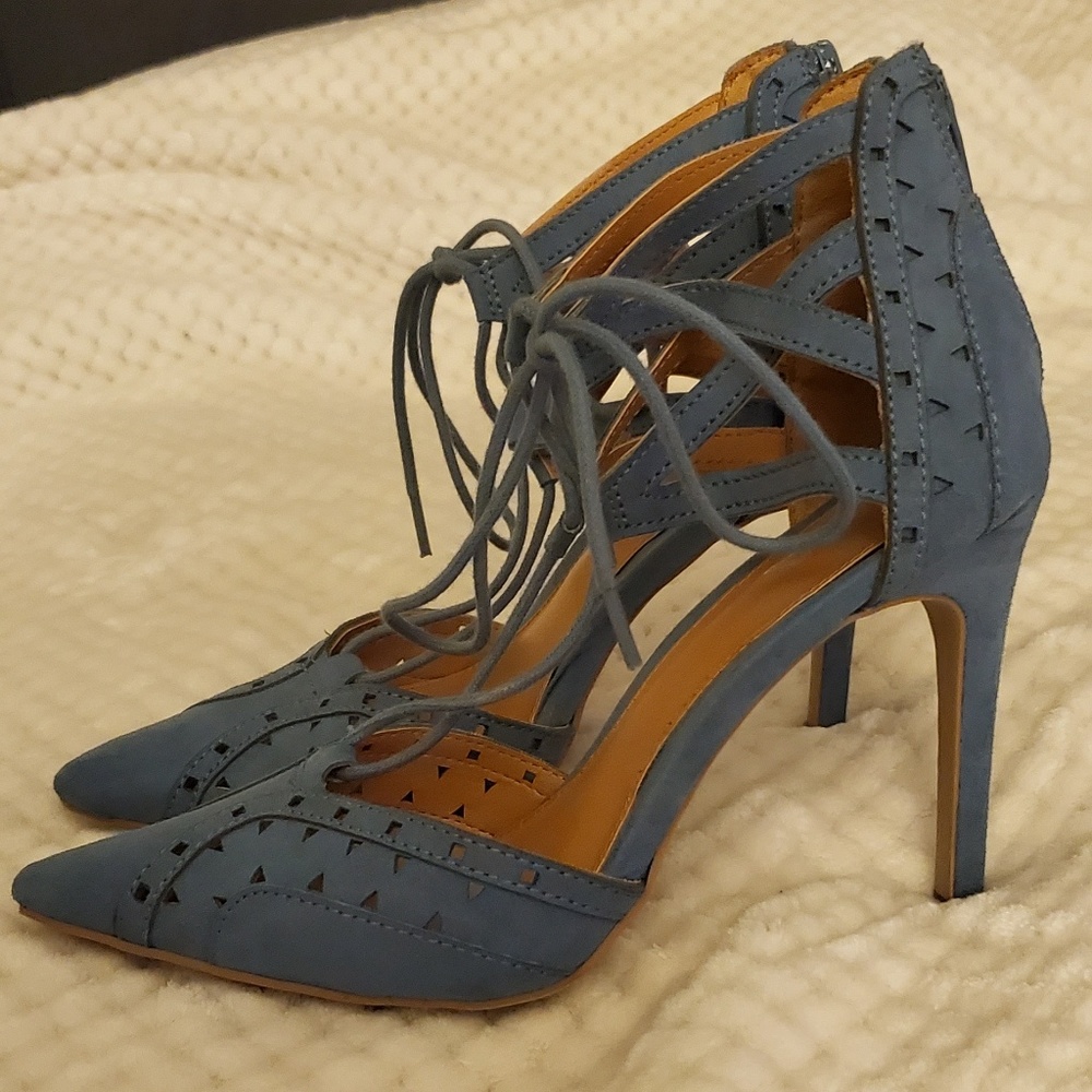 Lace up heels